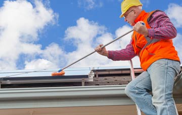 St Clement soft wash roof cleaning